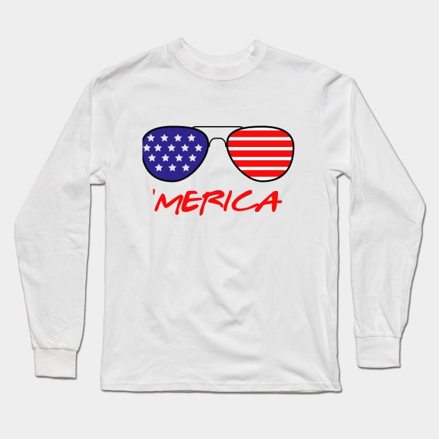 Merica 2020 Long Sleeve T-Shirt by SrboShop